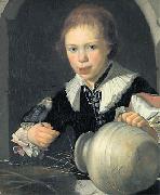 unknow artist The Boy with the Bird oil painting reproduction